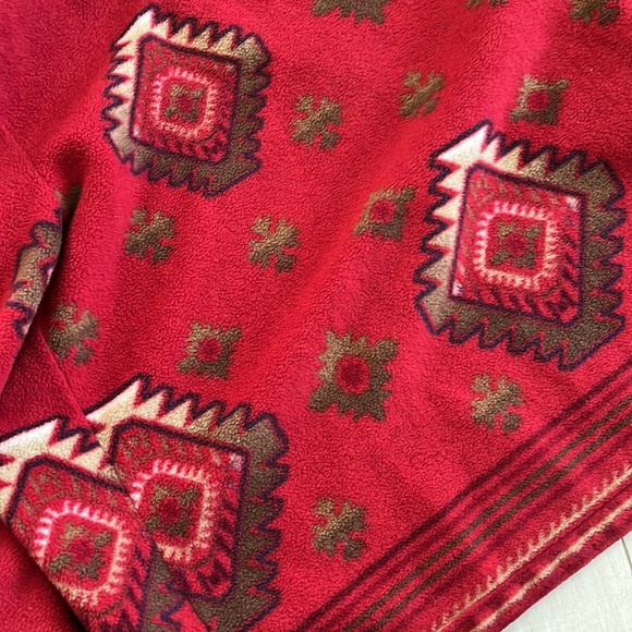 Lake matley fleece cardigan size large - Picture 3 of 3